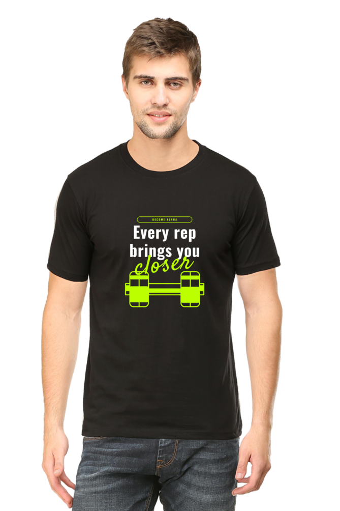 Round Neck half sleeves classic T-Shirt