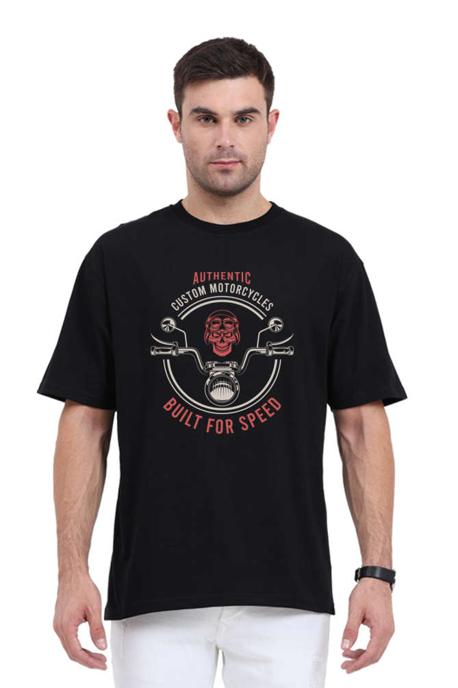 Unisex Oversized Classic Biker's T-shirt