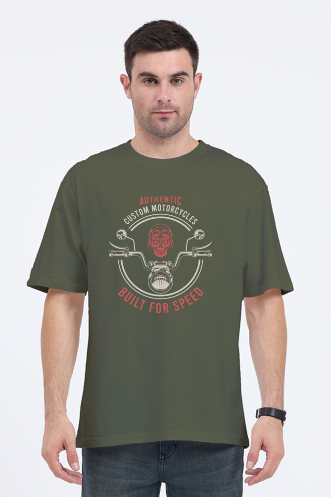 Unisex Oversized Classic Biker's T-shirt