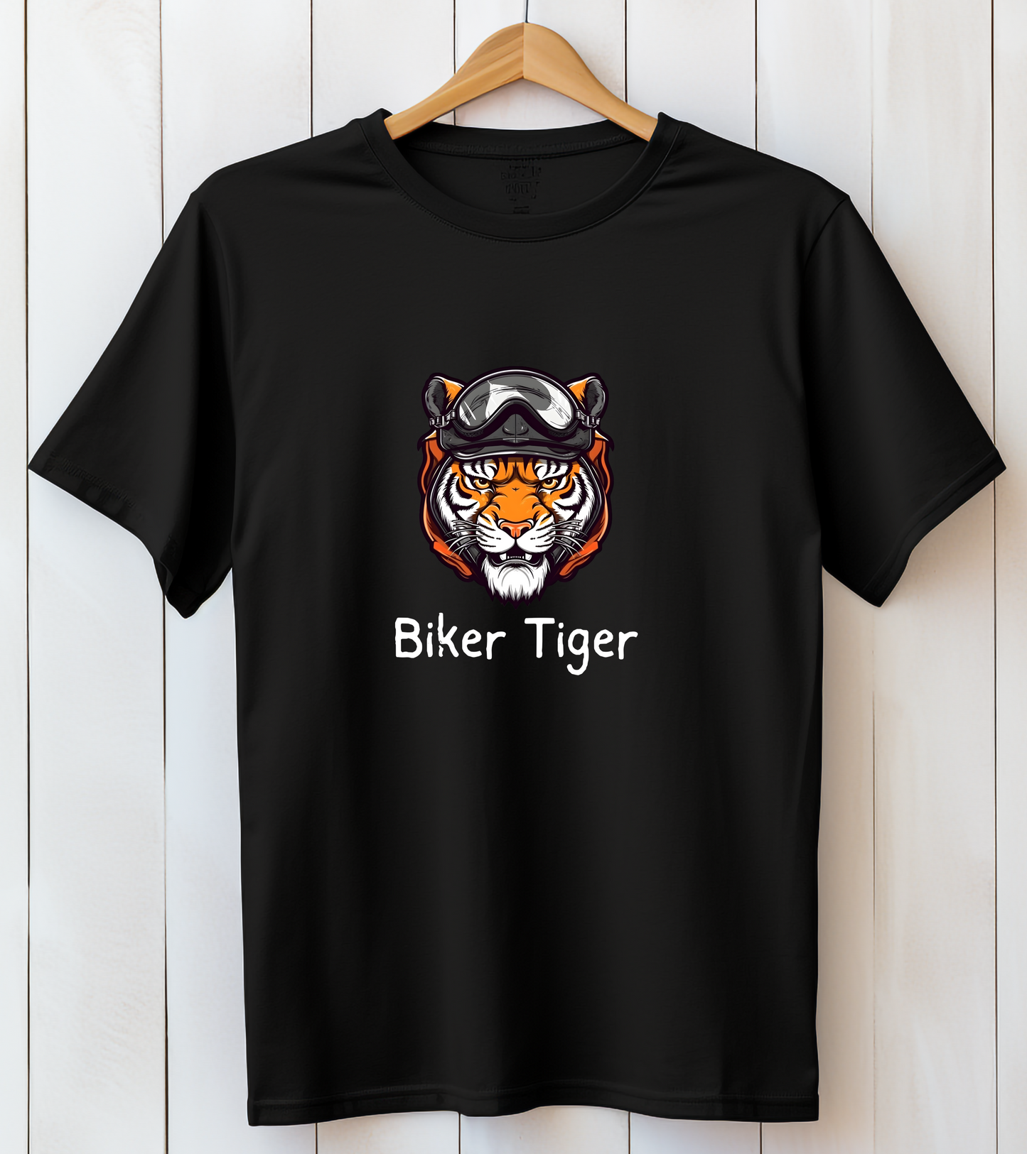 Biker Tiger Classic T-shirt