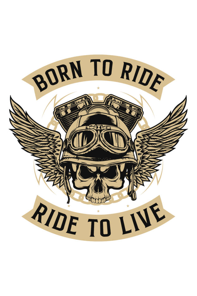 Premium Cotton Biker's T-Shirt