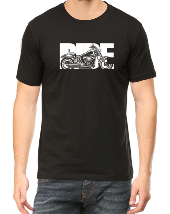 Premium Cotton Biker's T-Shirt