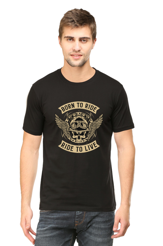 Premium Cotton Biker's T-Shirt