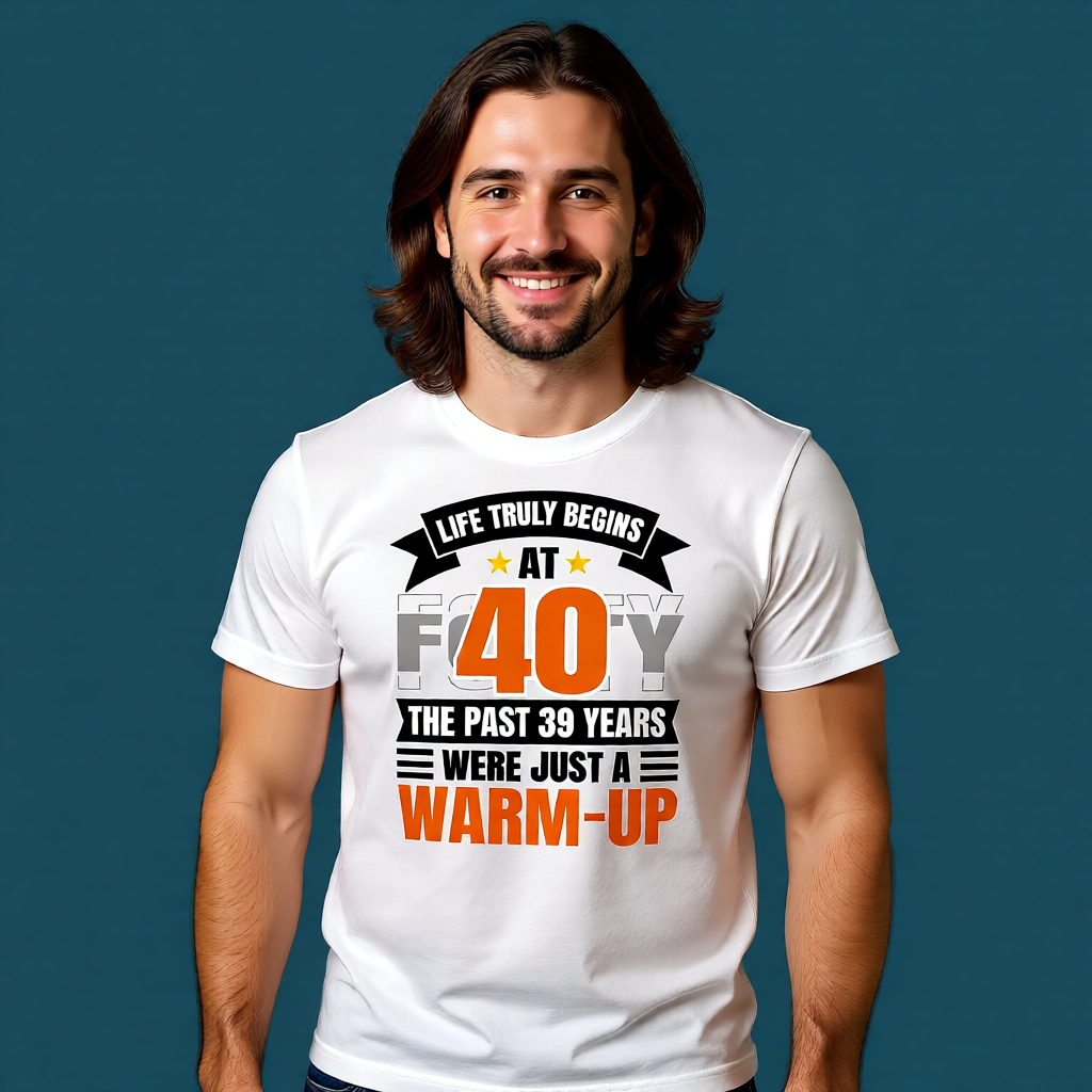 40 Is The New 20: Kyun Alpha Tiger Ka "Life Begins At 40" Tee Har 1986 Born Ke Liye Must-Have Hai!