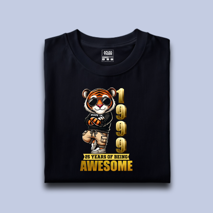 Made in 1999 25 years of being awesome, Premium cotton T-shirt