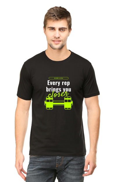 Round Neck half sleeves classic T-Shirt