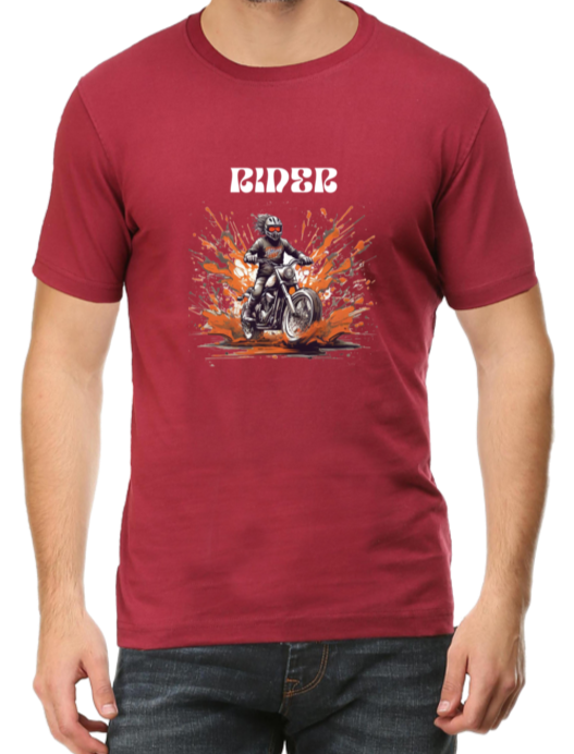 Bike Rider Classic premium Cotton T-shirt
