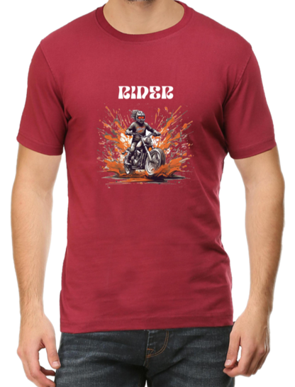 Bike Rider Classic premium Cotton T-shirt