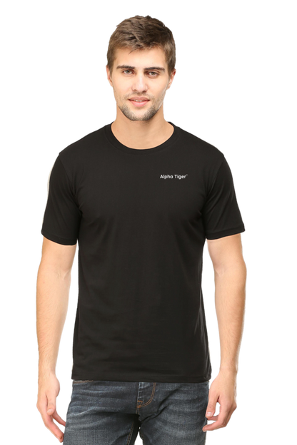 Unisex Tiger squats Design premium cotton t-shirt with Alpha tiger logo