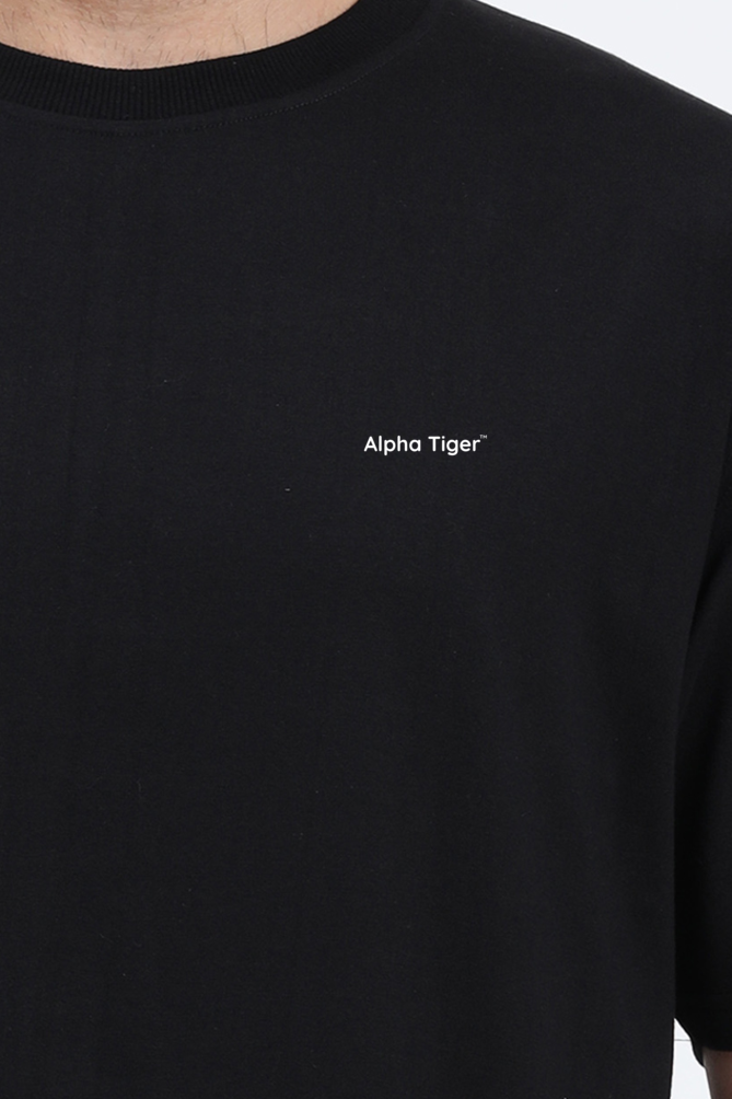 Elevate Your Style with Alpha Tiger's Oversized Tiger T-Shirt