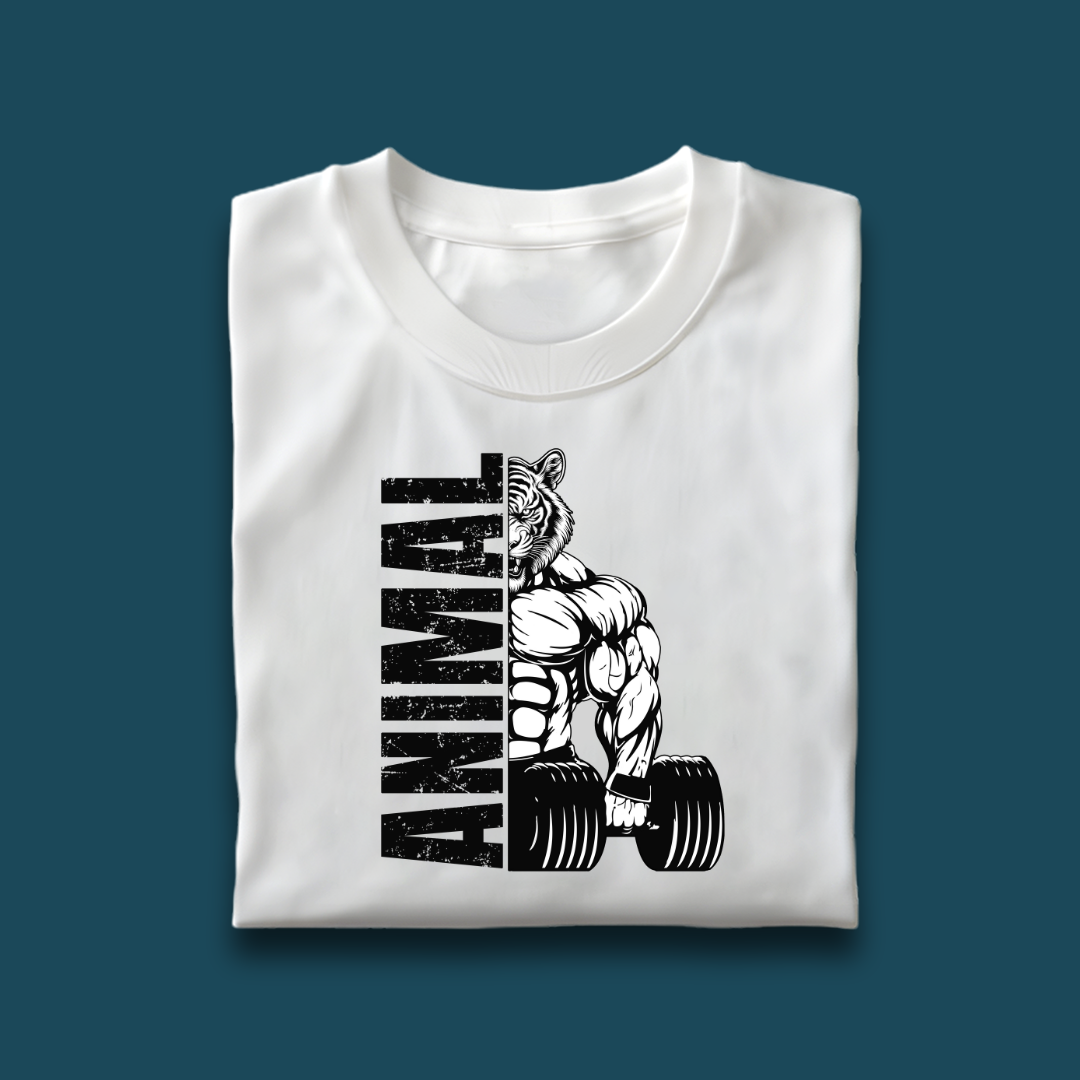 Animal Muscular Tiger Premium T-Shirt Dark Colors Collection