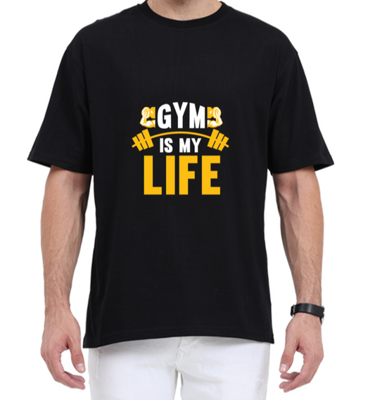 Oversized T-Shirt, Made from high-quality cotton, motivational touch to your gym attire