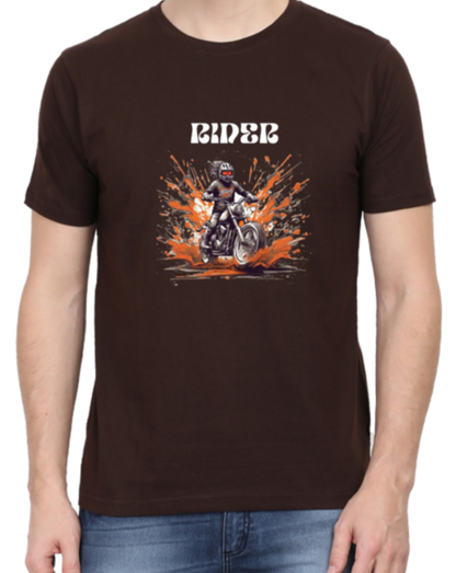 Bike Rider Classic premium Cotton T-shirt