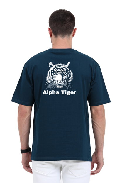 Elevate Your Style with Alpha Tiger's Oversized Tiger T-Shirt