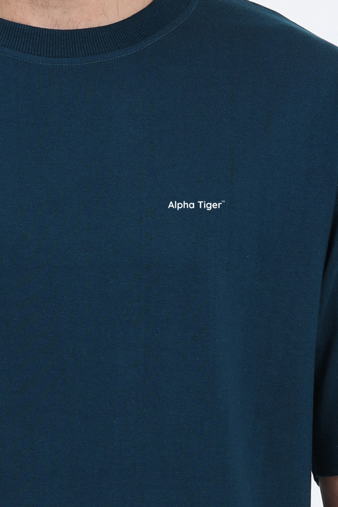 Elevate Your Style with Alpha Tiger's Oversized Tiger T-Shirt