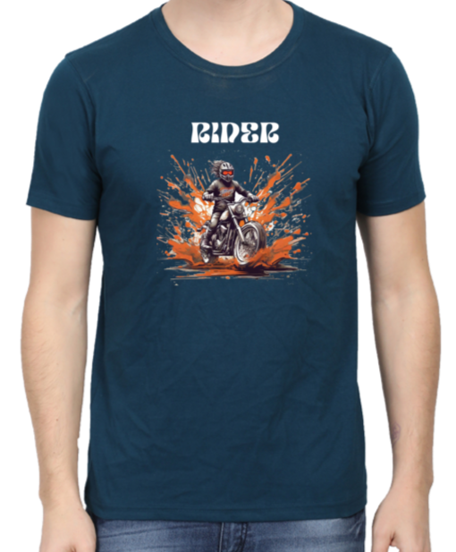 Bike Rider Classic premium Cotton T-shirt