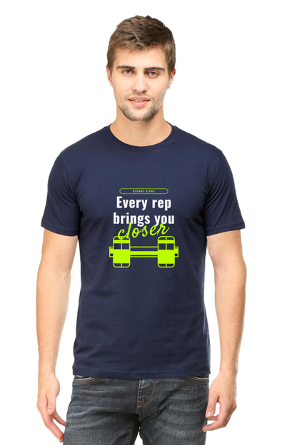 Round Neck half sleeves classic T-Shirt