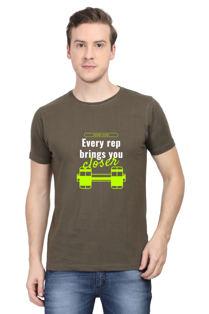 Round Neck half sleeves classic T-Shirt