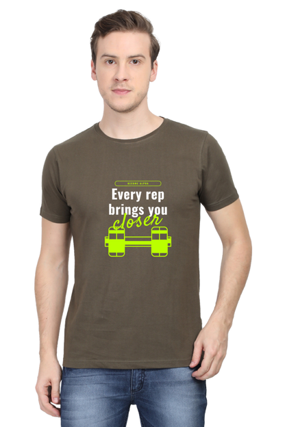 Round Neck half sleeves classic T-Shirt