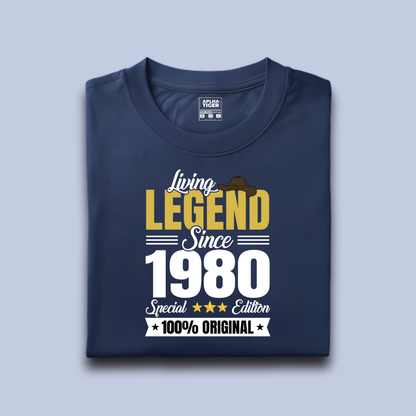 Living Legend Since 1980 Unisex Premium Cotton T-shirt