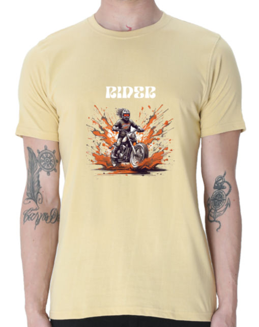 Bike Rider Classic premium Cotton T-shirt
