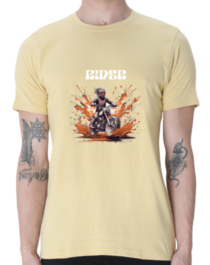 Bike Rider Classic premium Cotton T-shirt