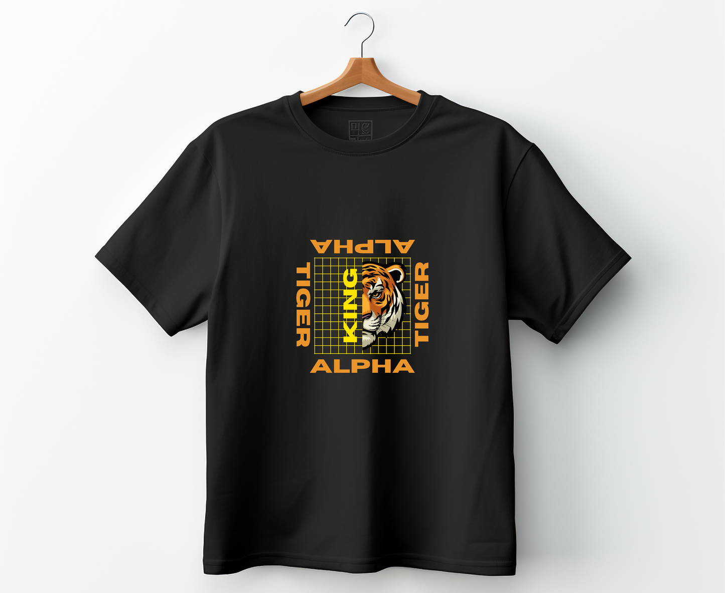 King Alpha Tiger Oversized Premium Classic T-shirt