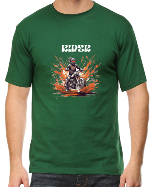 Bike Rider Classic premium Cotton T-shirt