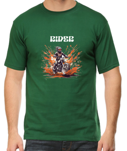 Bike Rider Classic premium Cotton T-shirt