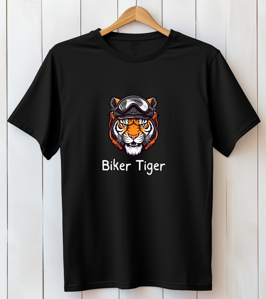 Biker Tiger Classic T-shirt