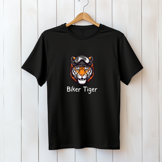 Biker Tiger Premium Oversized T-shirt