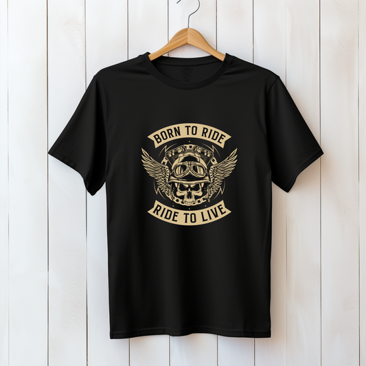 Premium Cotton Biker's T-Shirt