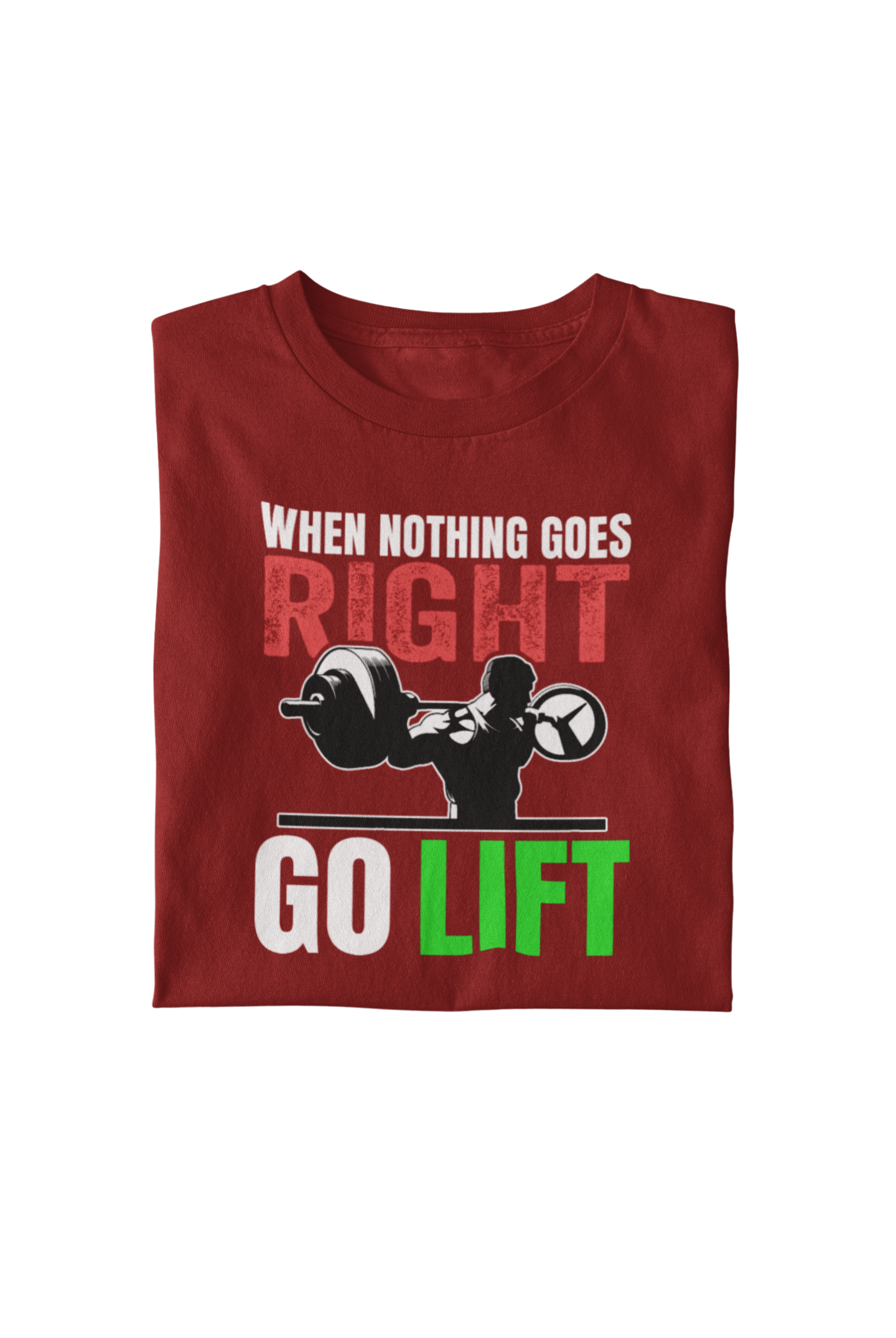 Go lift Premium Cotton T-shirt