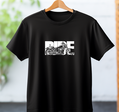 Premium Cotton Biker's T-Shirt