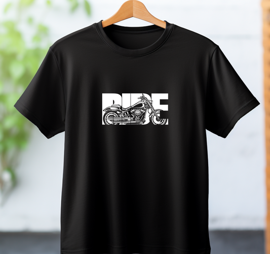 Premium Cotton Biker's T-Shirt