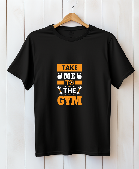 Take Me to the Gym: Motivational Oversized Premium classic T-Shirt for Your Workout Journey